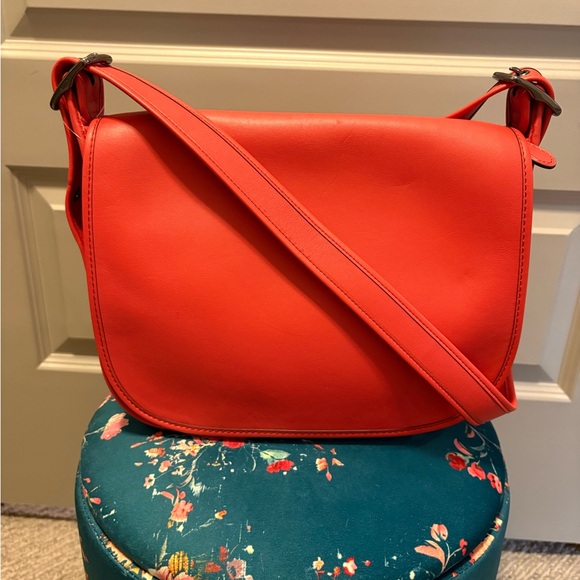 Coach Handbags - COACH Patricia 2016 Limited Edition 75th Anniversary Glovetanned Saddle Bag